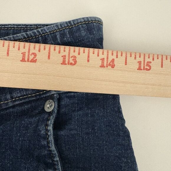 Signature by Levi Strauss & Co. Girls‎ 28x22 Dark Wash Denim Cropped Jeans - Picture 6 of 9